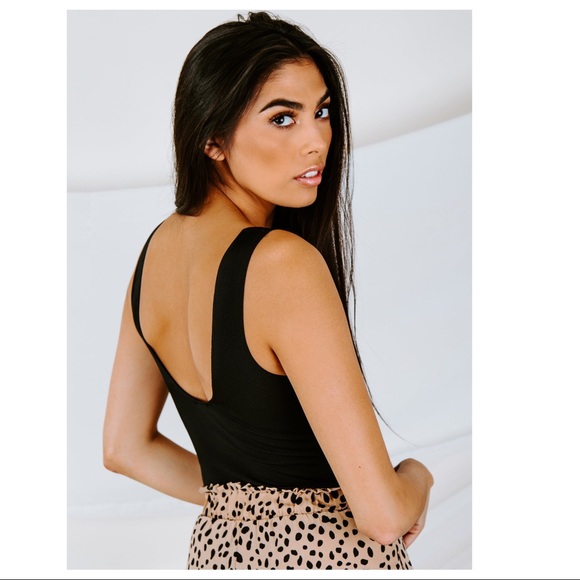 FREE PEOPLE BOHO LACE BODYSUIT KNIT TANK TOP A2C - Picture 10 of 16